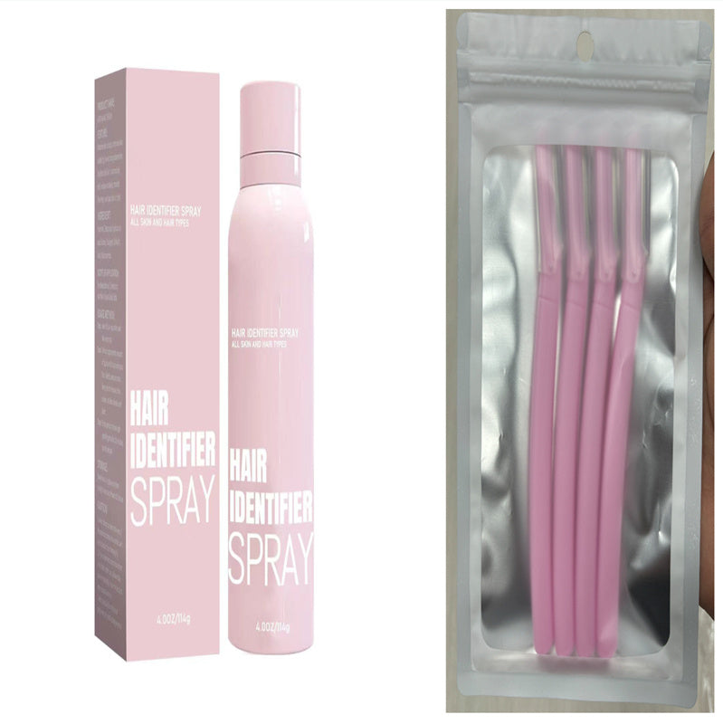 Hair Identifier Spray Set For Face Shaving Moisturizing Dermaplaner Spray For Face Shaving Skin Care - EZ Beauty Lashes