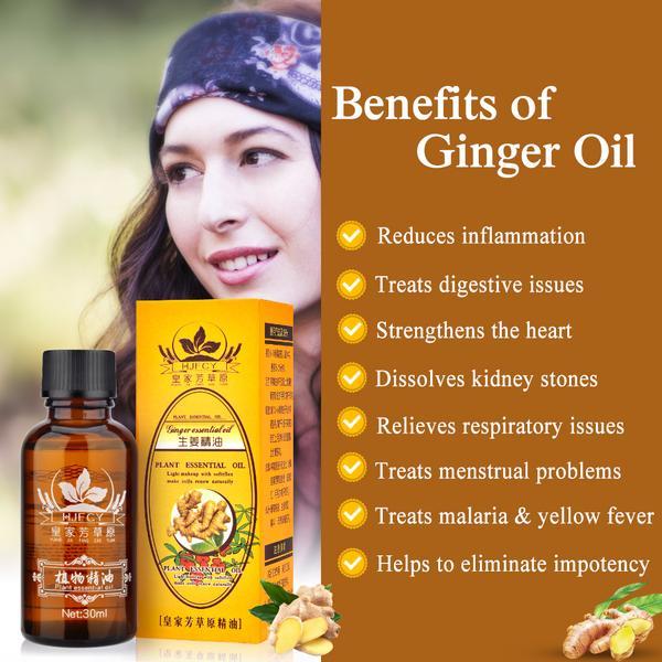 Plant Therapy Lymphatic Drainage Ginger Oil - EZ Beauty Lashes