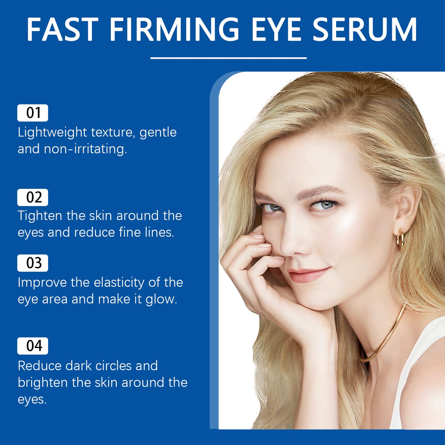 Eye Firming Solution Gentle Care Moisturizing - EZ Beauty Lashes