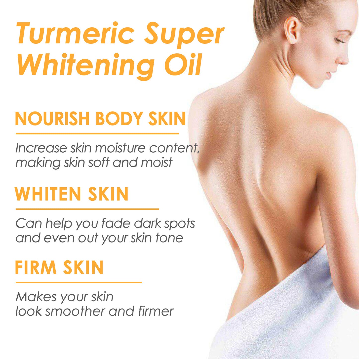 Turmeric Brightening Skin Oil Skin Repair - EZ Beauty Lashes