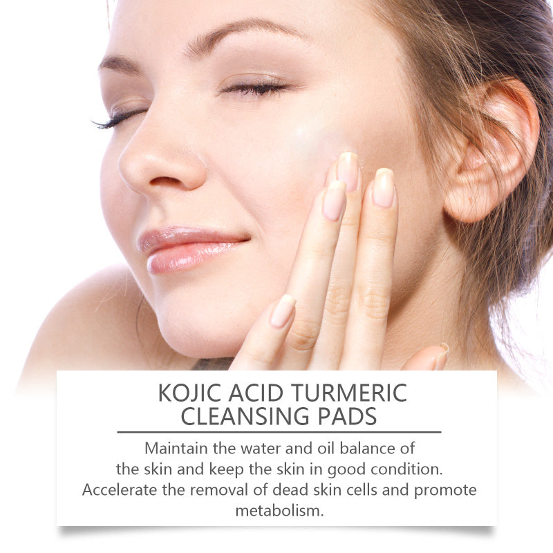 Kojic Acid Turmeric Cleansing Pads Beauty Hot-sale - EZ Beauty Lashes