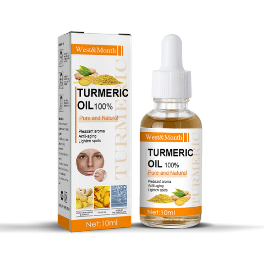Turmeric Essential Oil Face Skin Anti-Wrinkle Lift Blemish Reduction Skin Care Moisturizing Oil - EZ Beauty Lashes