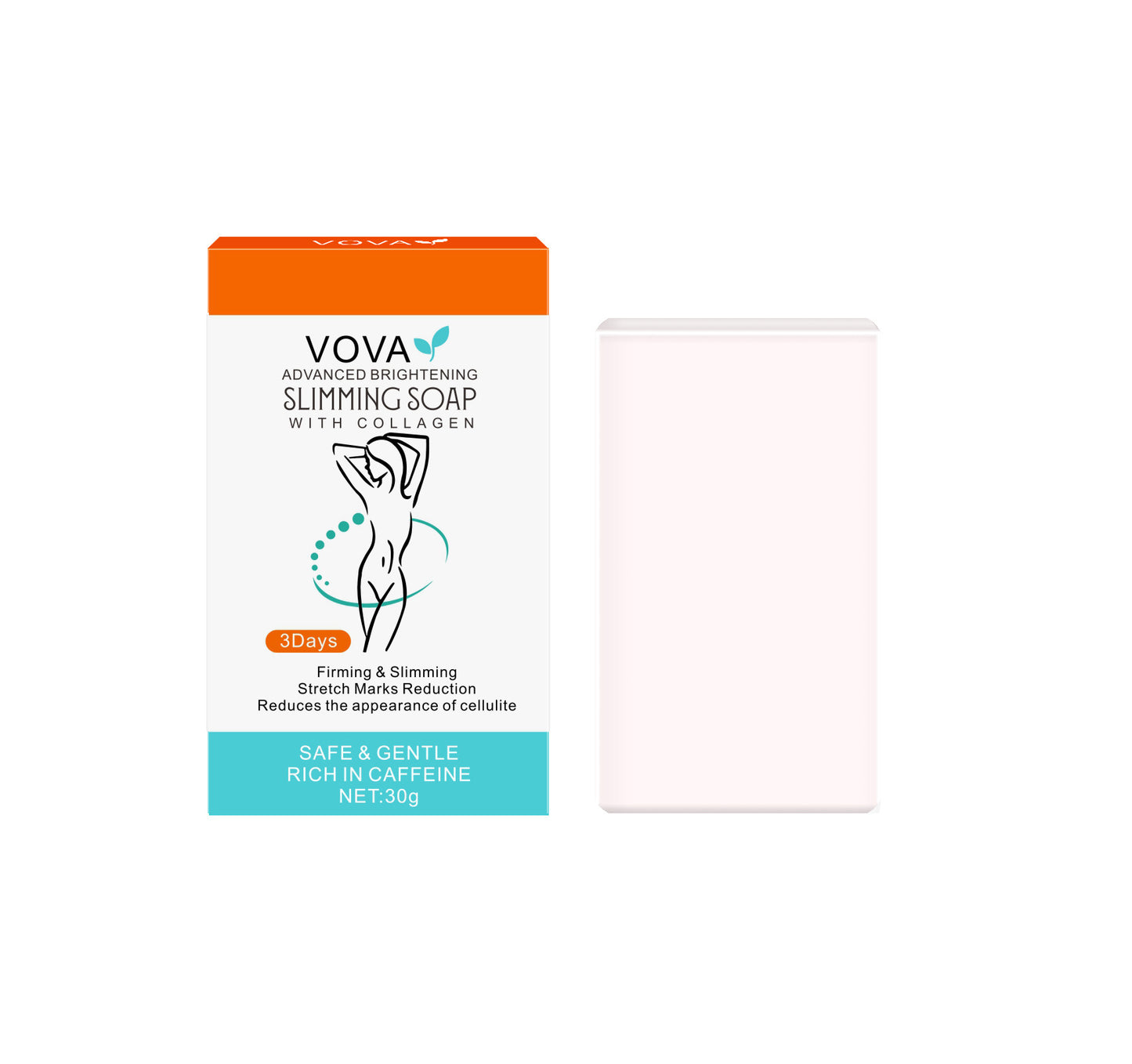 Women's Simple Body Care Slimming Soap 30g - EZ Beauty Lashes