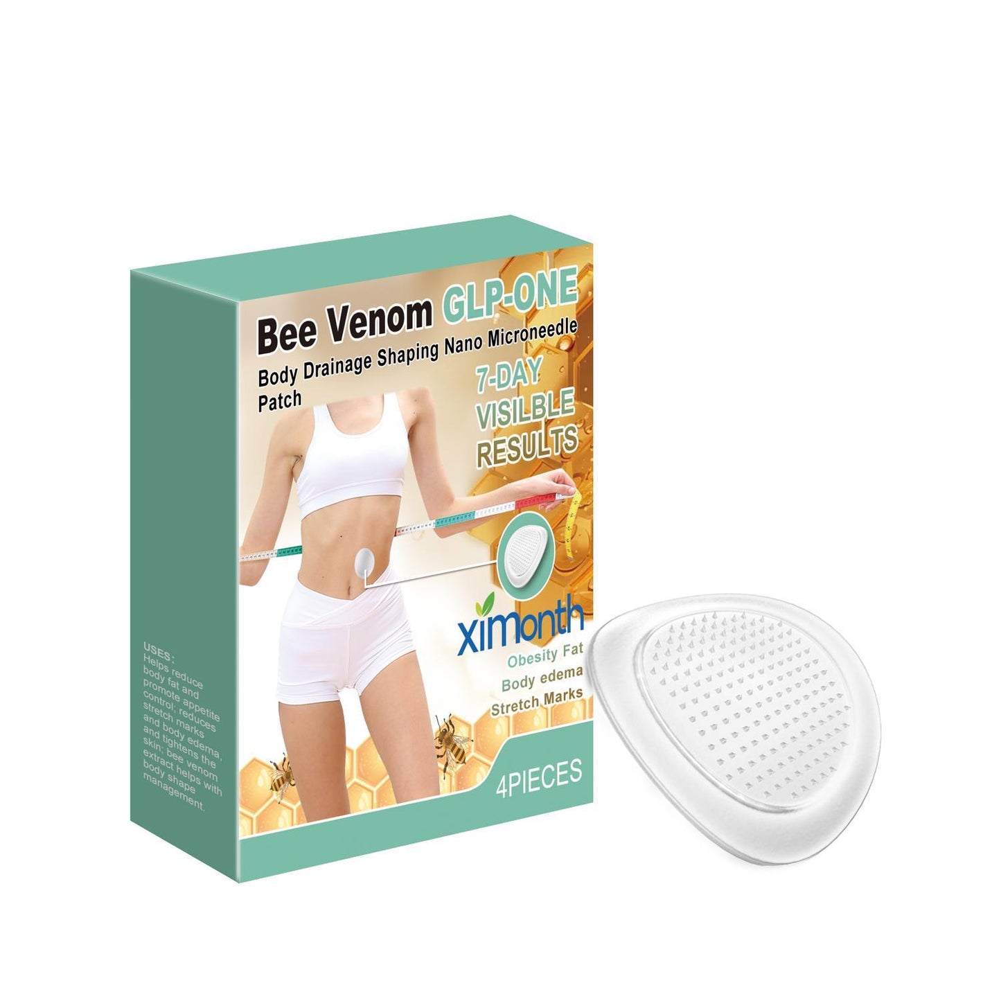 Body Drainage Shaping Nano Microneedle Patch - EZ Beauty Lashes
