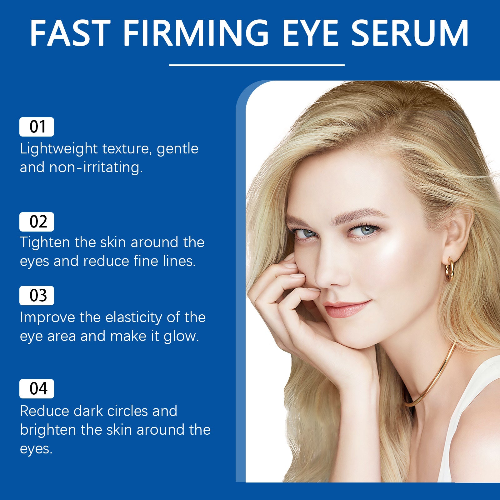 Eye Firming Solution Gentle Care Moisturizing - EZ Beauty Lashes