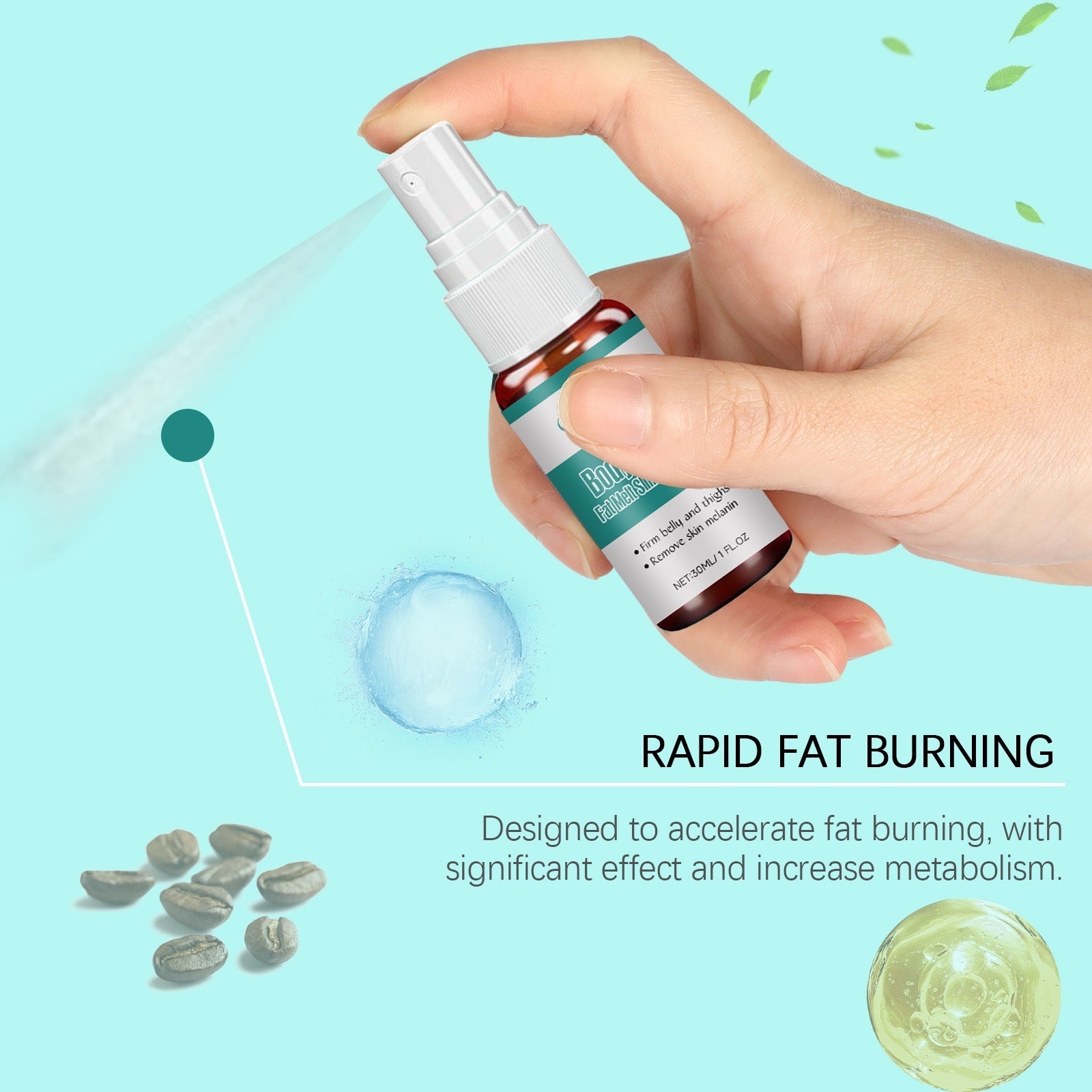Body Shaping Slimming Spray Body Slimming Relaxed Body Shaping Light Plastic - EZ Beauty Lashes