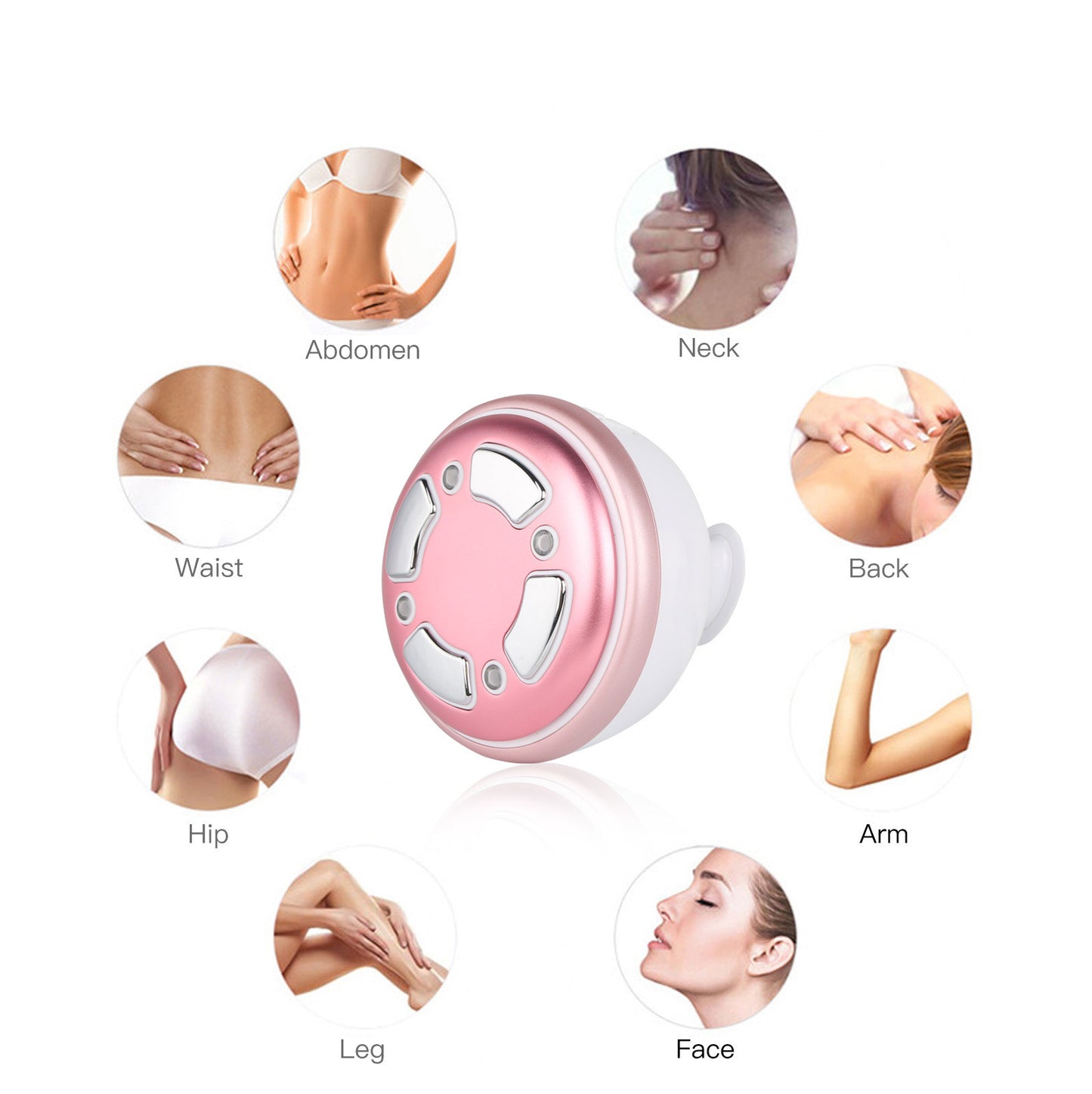 LED Ultrasonic Cavitation Body Slimming Massager 