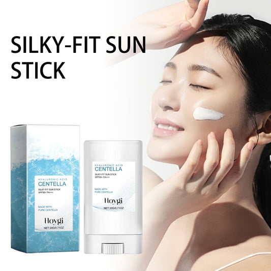 Hyaluronic Acid Sunscreen Stick Gentle Moisturizing UV Protection For Sunburned And Reddened Skin - EZ Beauty Lashes