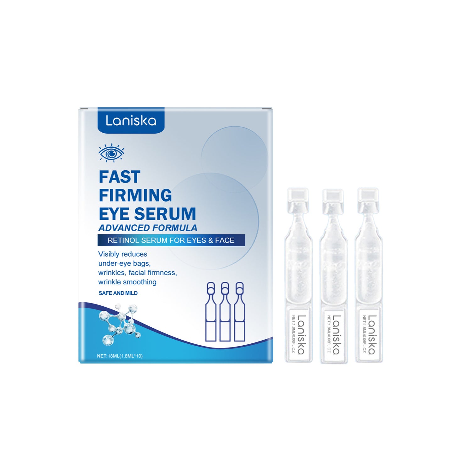 Eye Firming Solution Gentle Care Moisturizing - EZ Beauty Lashes