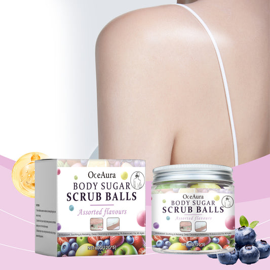OCEAURA Exfoliating Dull Polish Bead Gentle Cleansing Care Silky Skin Soft Moisturizing Dull Polish Bead - EZ Beauty Lashes