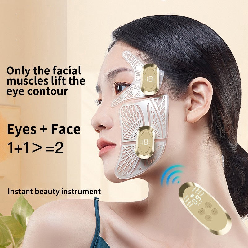 Massage Eye Beautifying Instrument V Line Massager Household - EZ Beauty Lashes