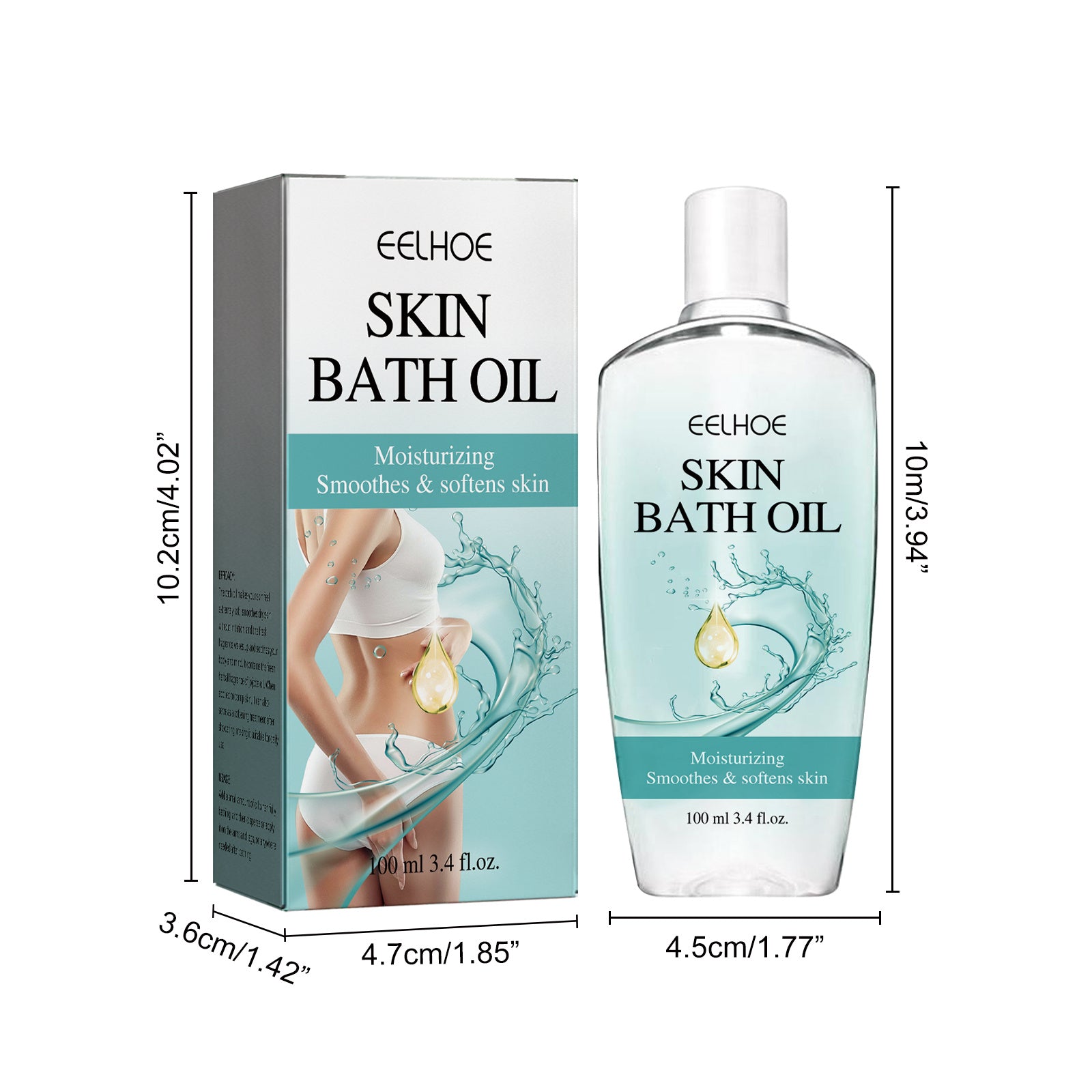 Shower Oil Body Cleansing Repairing Skin Moisturizing Lubricating Skin Care Shower Oil - EZ Beauty Lashes