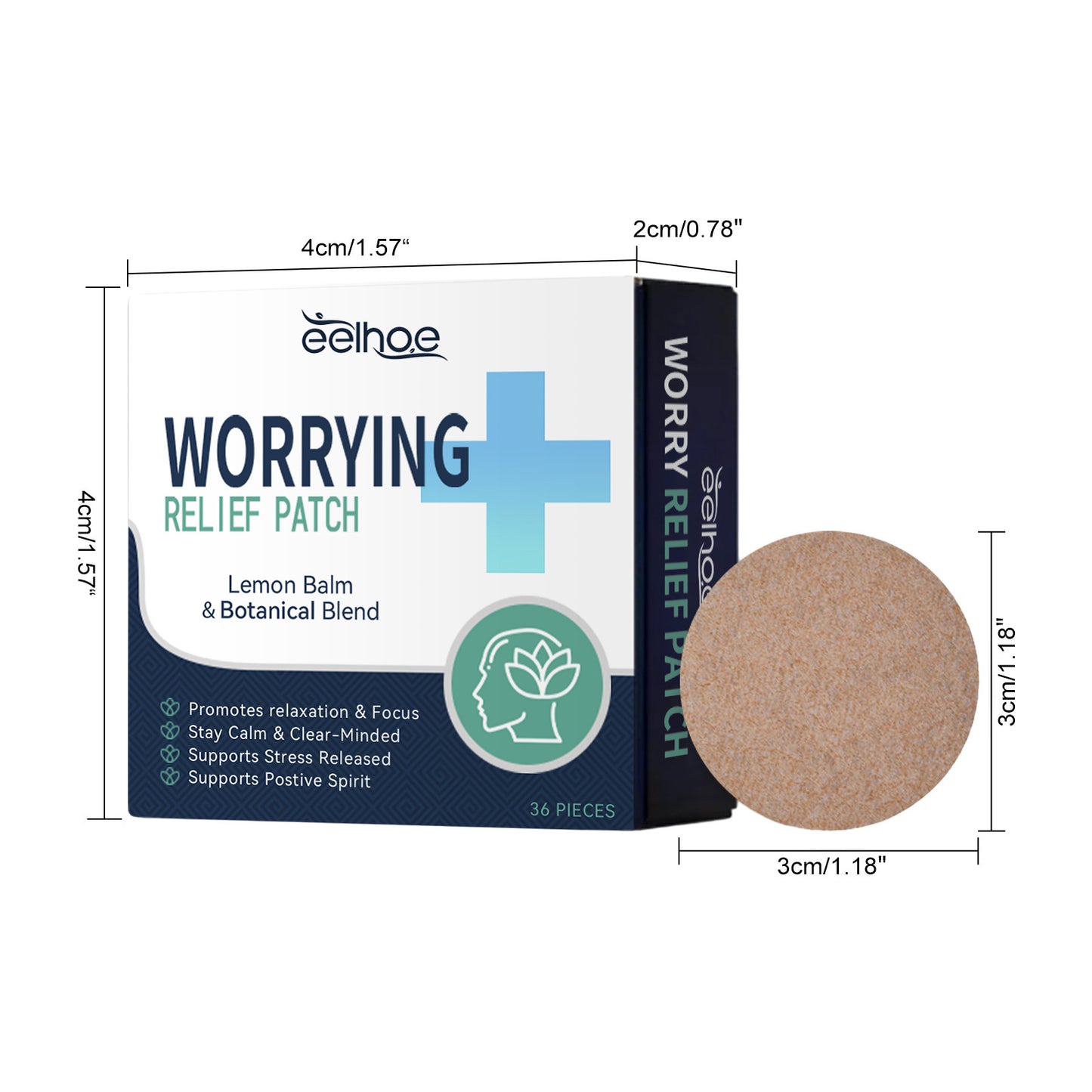 Body Nursing Adhesive Bandage Relieve Impatience, Mood And Relaxation