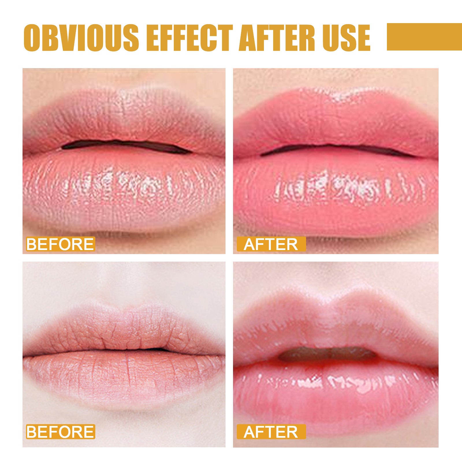 EELHOE Honey Lip Mask Moisturizing Exfoliating Lip Care Bee Lipstick - EZ Beauty Lashes
