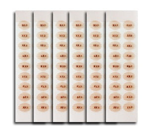 Transparent Magnetic Beads Ear Acupuncture Point Patch Wang Bu Liuxing Seed - EZ Beauty Lashes