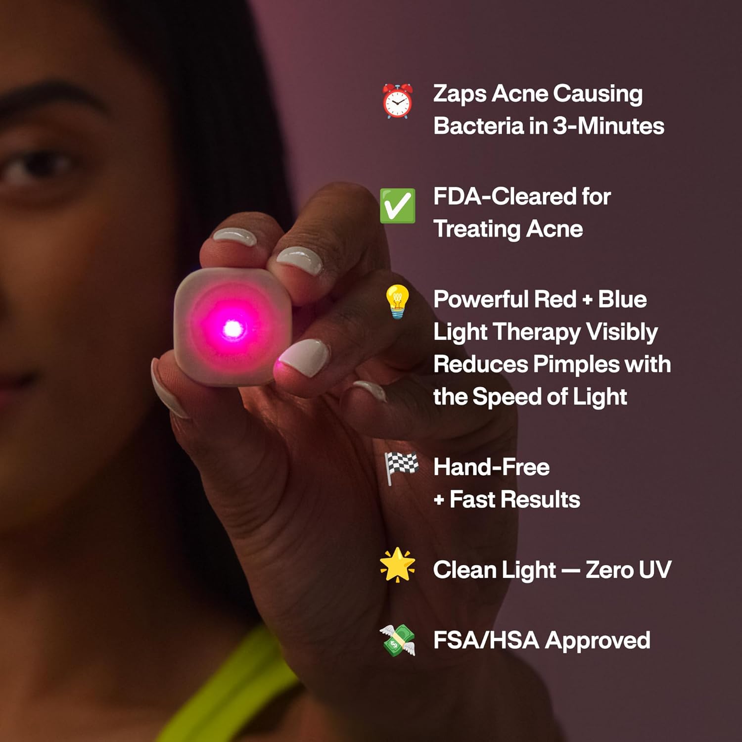 LED Light Therapy Acne Patch
