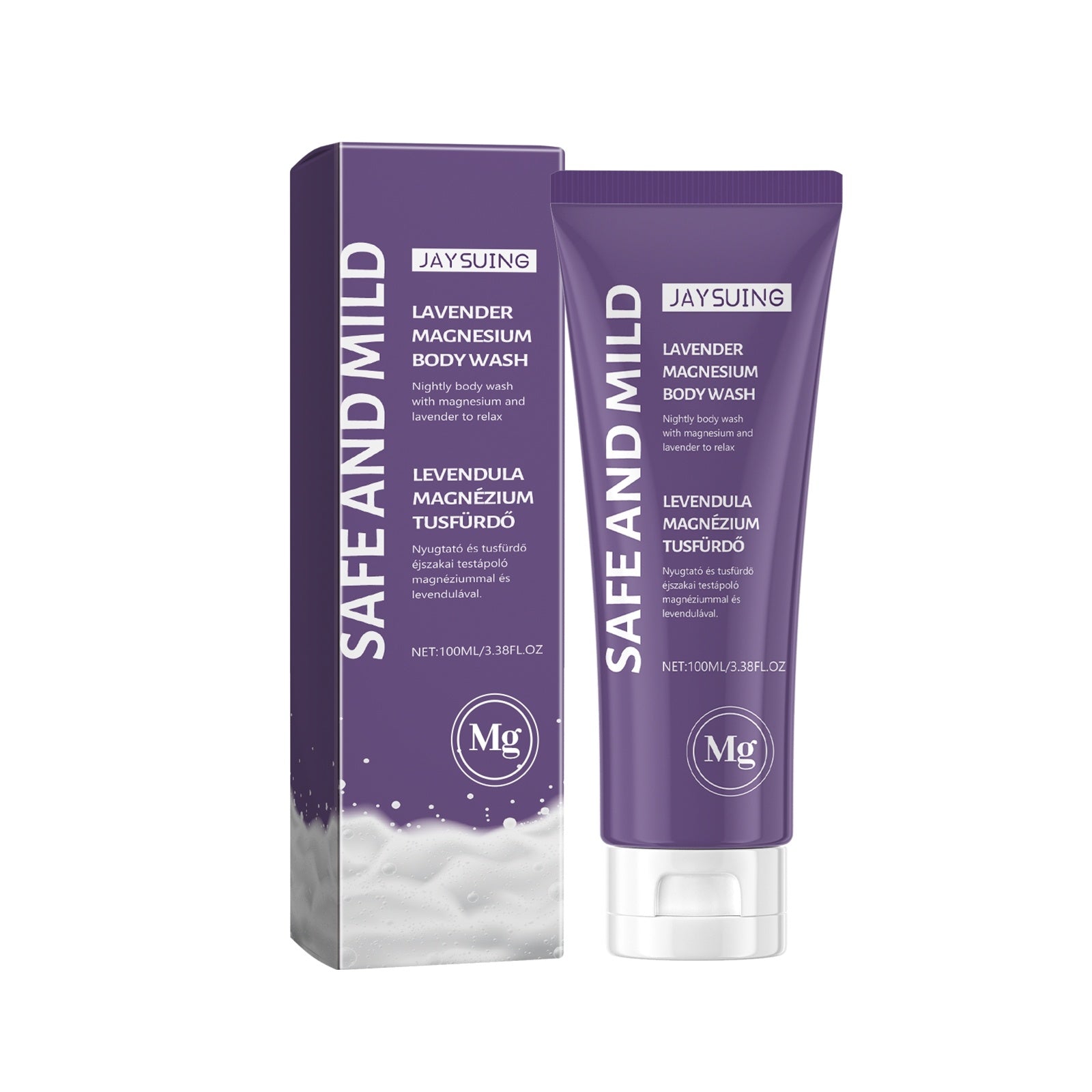 Melatonin Lavender Magnesium Shower Gel - EZ Beauty Lashes