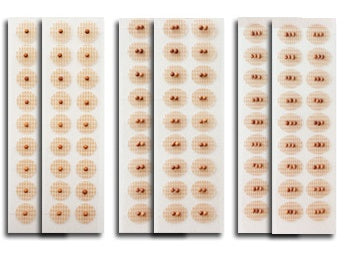 Transparent Magnetic Beads Ear Acupuncture Point Patch Wang Bu Liuxing Seed - EZ Beauty Lashes