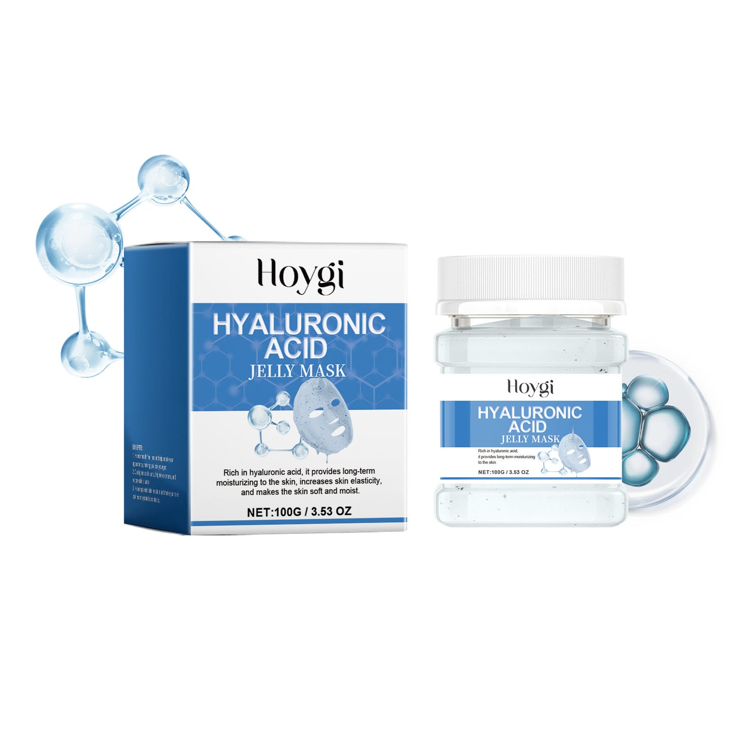 Hyaluronic Acid Moisturizing Mask Powder - EZ Beauty Lashes