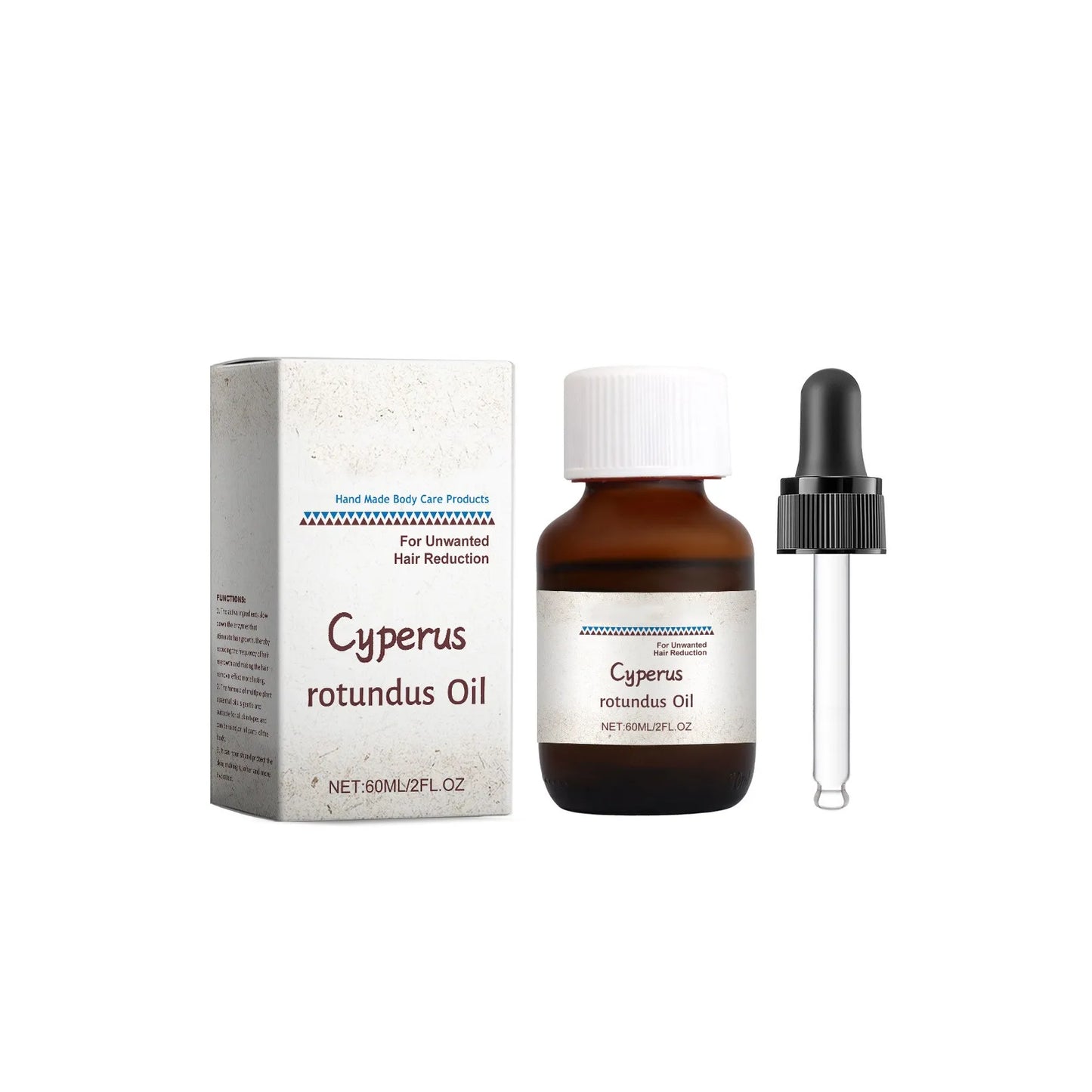 alidrop Cyperus Rotundus Hair Removal Care Oil Cyperus Rotundus Plant Oil Body Moisturizing Nourishing Hair Removal Care Oil 60ml - EZ Beauty Lashes