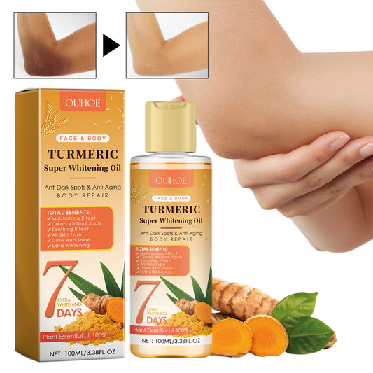 Turmeric Brightening Skin Oil Skin Repair - EZ Beauty Lashes