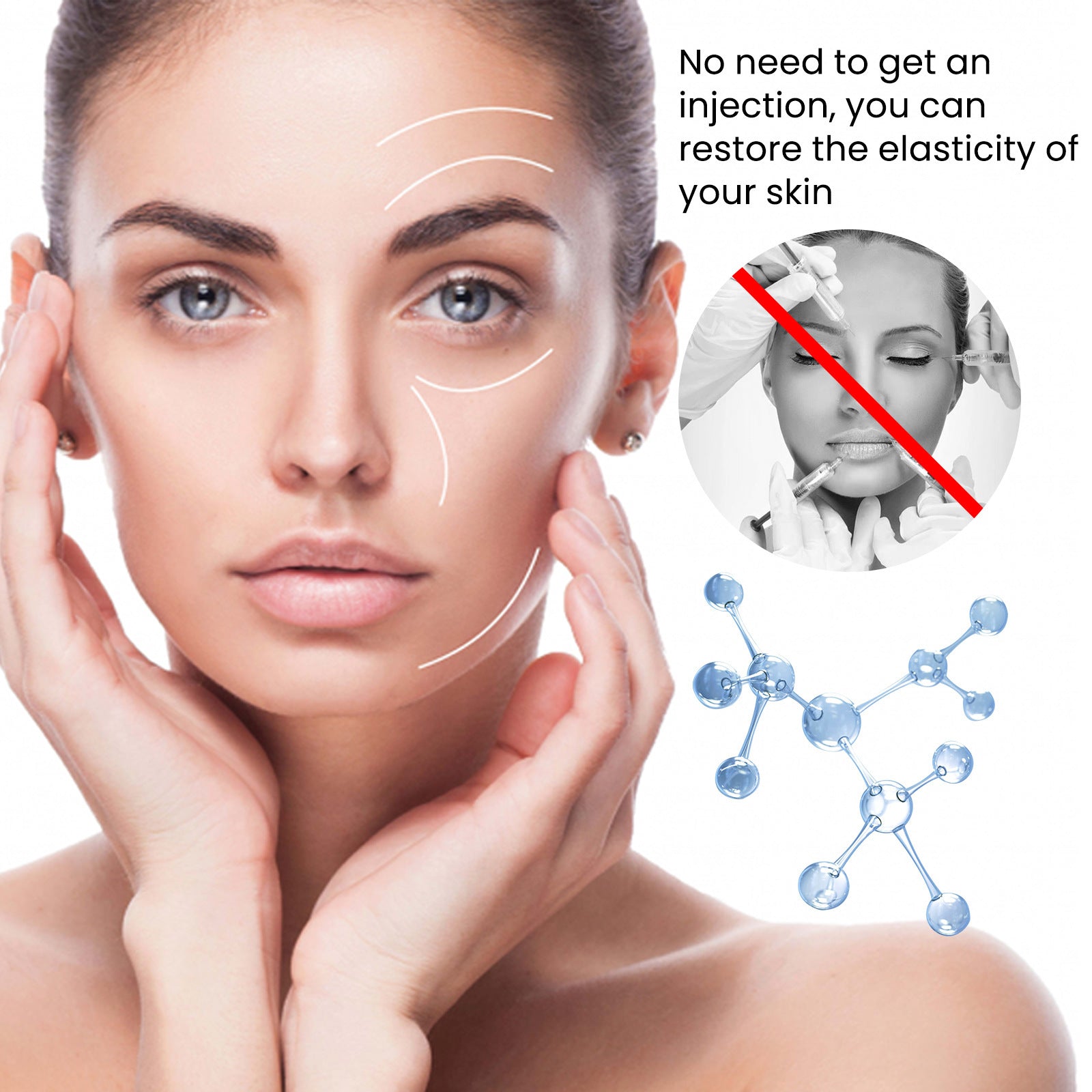 Moisturizing And Lightening Fine Lines Collagen Lifting Bottle - EZ Beauty Lashes