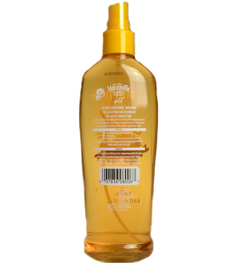 OG Manzanilla Gold Lightener and Detangler 8.4 Ounce - EZ Beauty Lashes