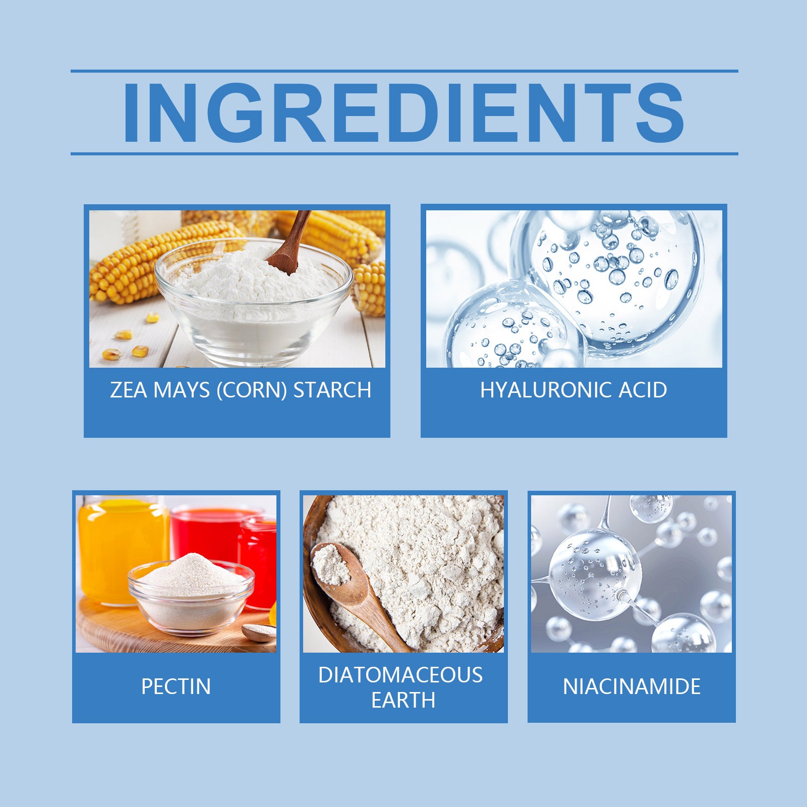 Hyaluronic Acid Moisturizing Mask Powder - EZ Beauty Lashes