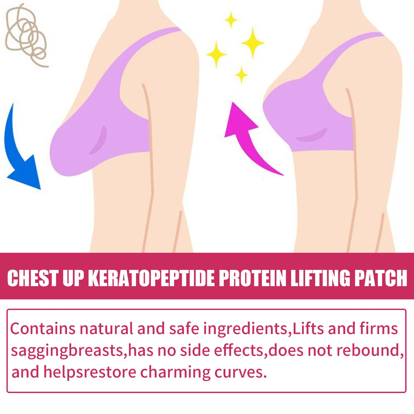 OUHOE Protein Chest Lifting & Firming Patch - EZ Beauty Lashes