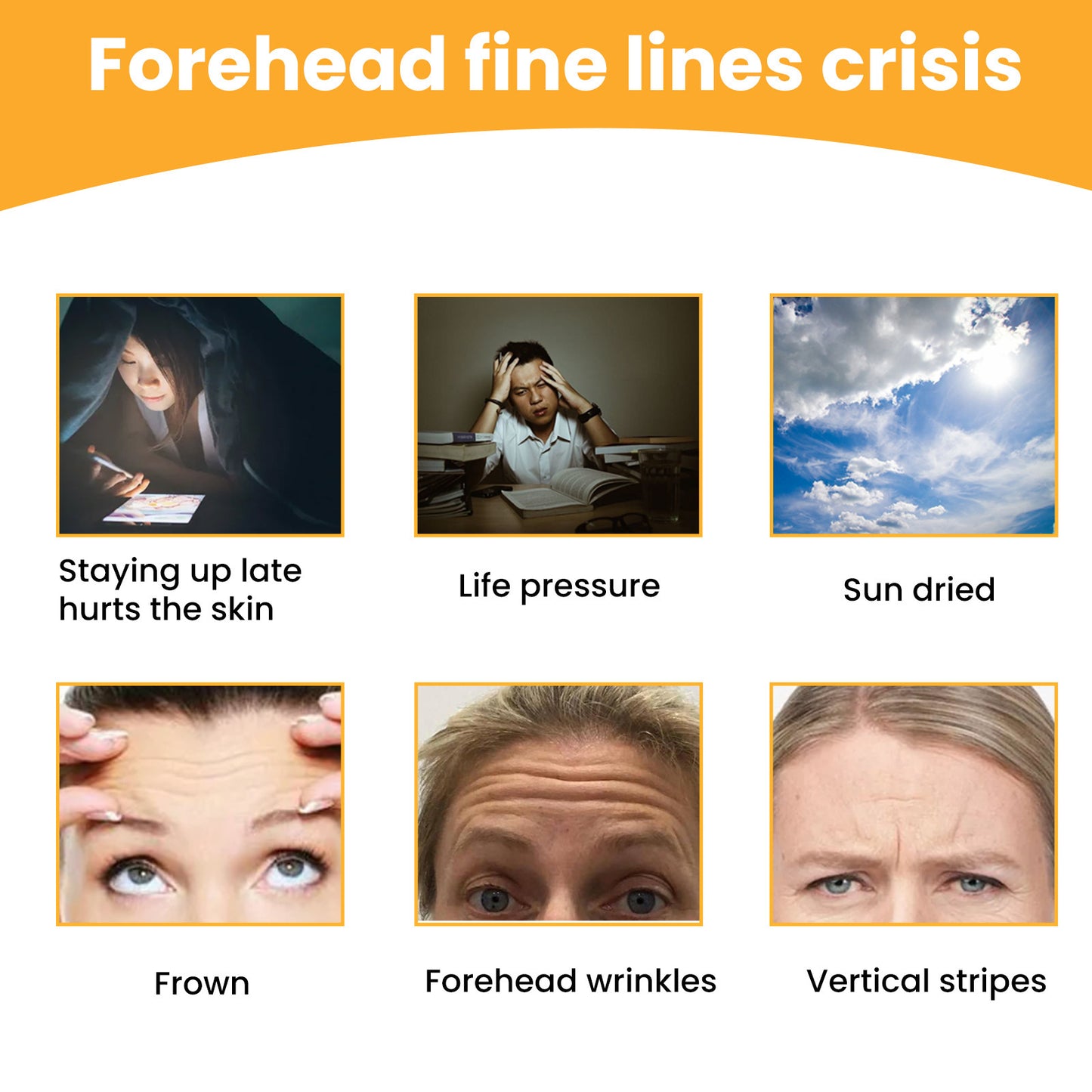 EELHOE Forehead Wrinkle Patch Lift And Smooth Forehead Wrinkles Facial Skin Forehead Patch - EZ Beauty Lashes
