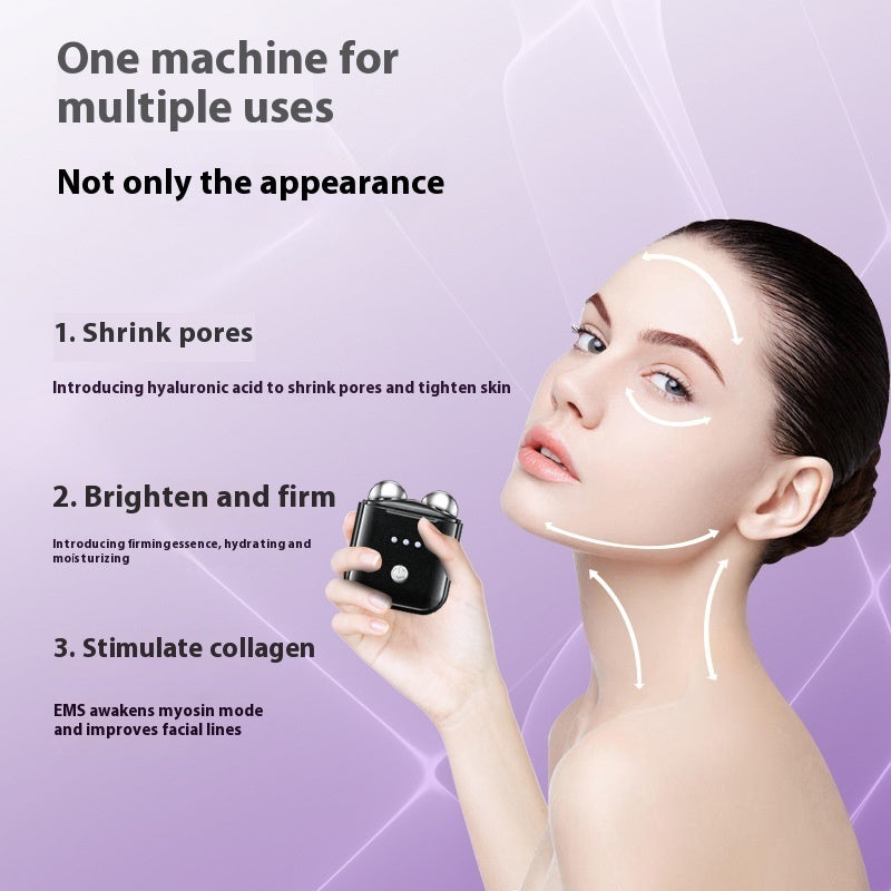 Micro-current Beauty Instrument Household Facial Massager Portable And Dustproof - EZ Beauty Lashes