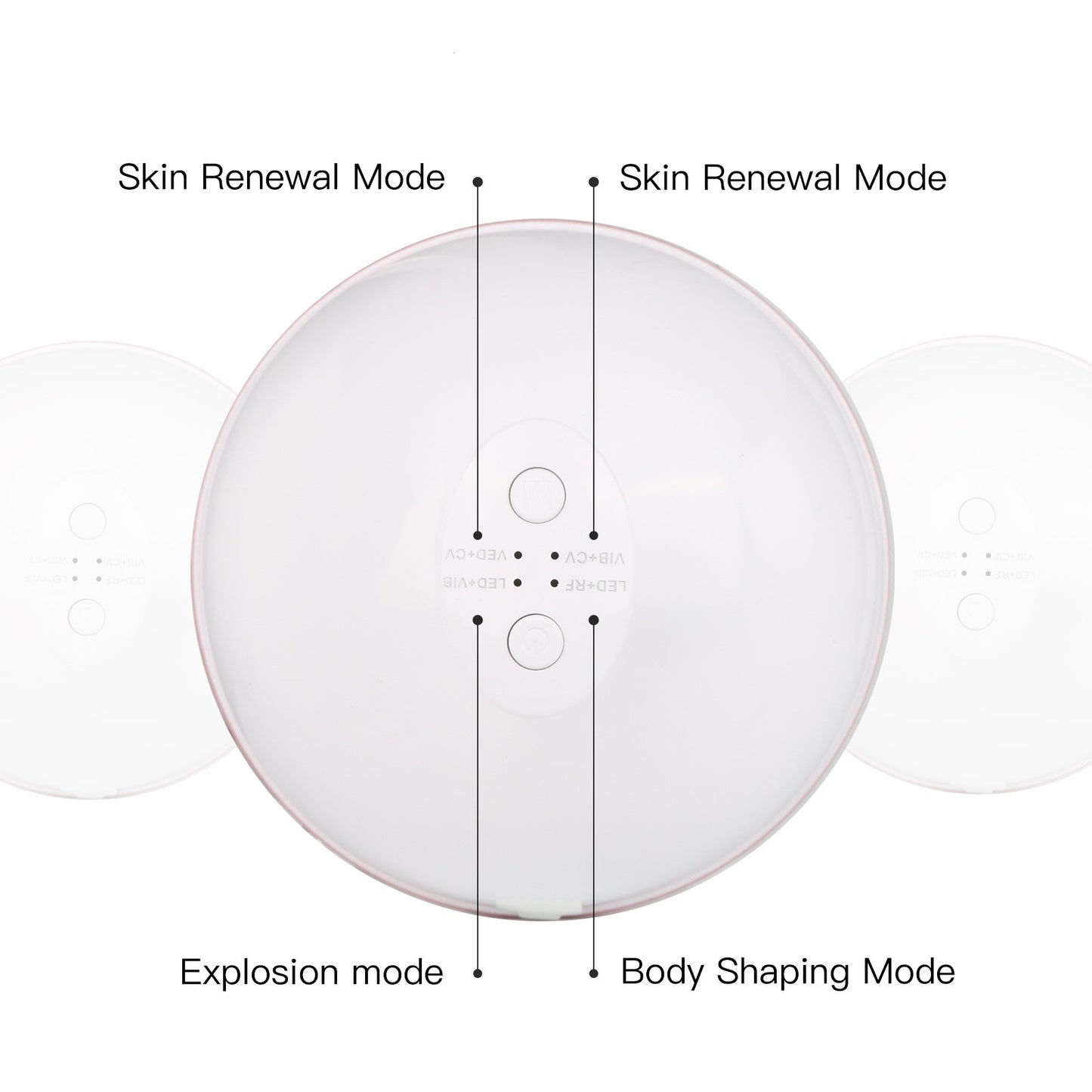 LED Ultrasonic Cavitation Body Slimming Massager 