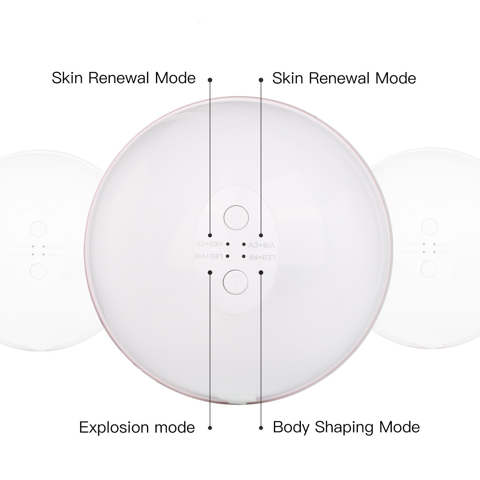 LED Ultrasonic Cavitation Body Slimming Massager 
