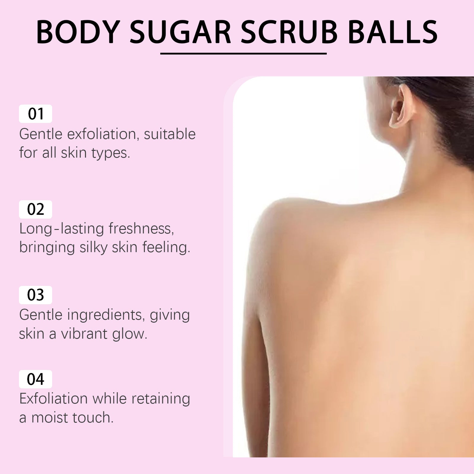 OCEAURA Exfoliating Dull Polish Bead Gentle Cleansing Care Silky Skin Soft Moisturizing Dull Polish Bead - EZ Beauty Lashes