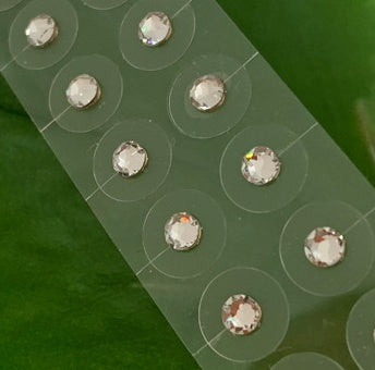Transparent Magnetic Beads Ear Acupuncture Point Patch Wang Bu Liuxing Seed - EZ Beauty Lashes