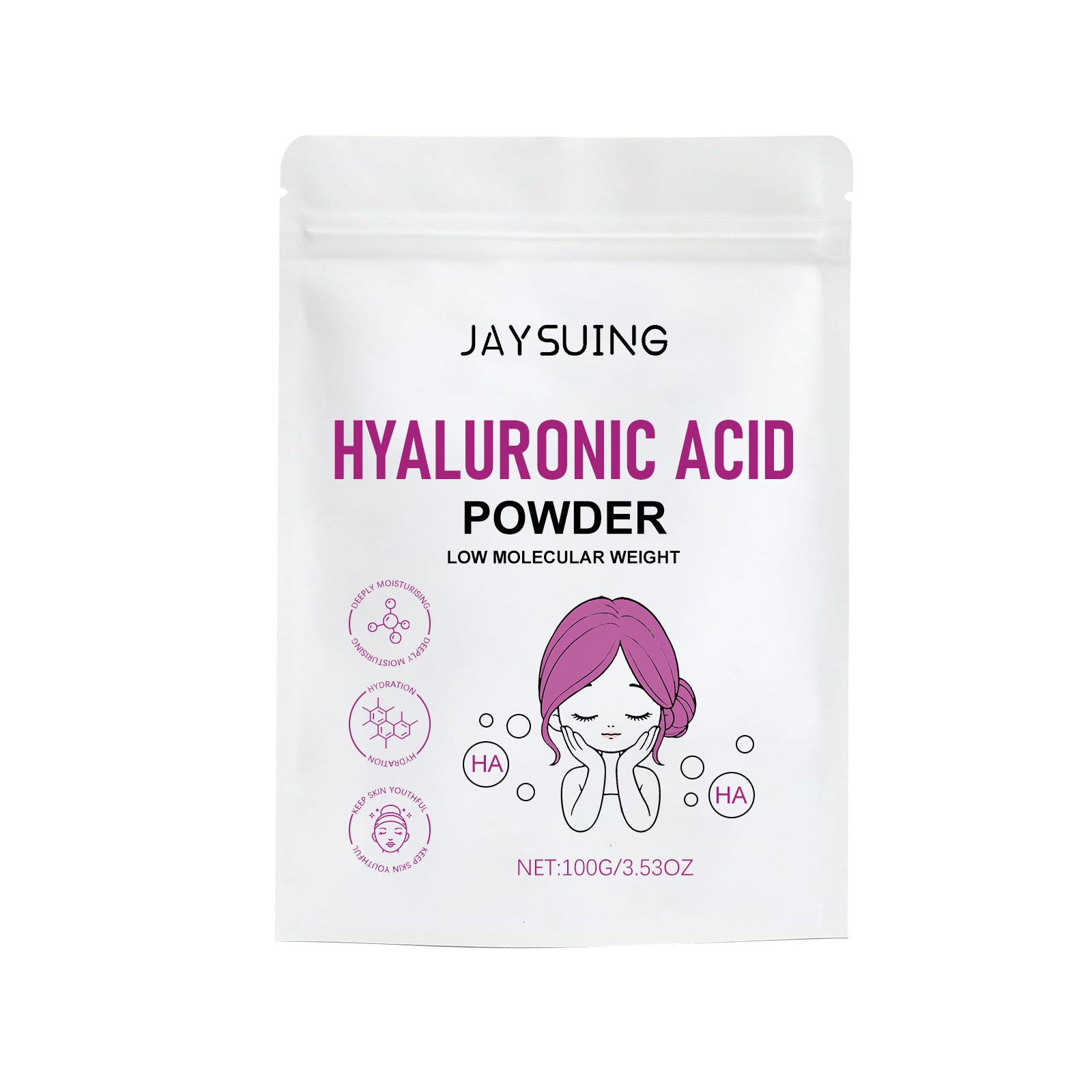 Hyaluronic Acid Powder - EZ Beauty Lashes