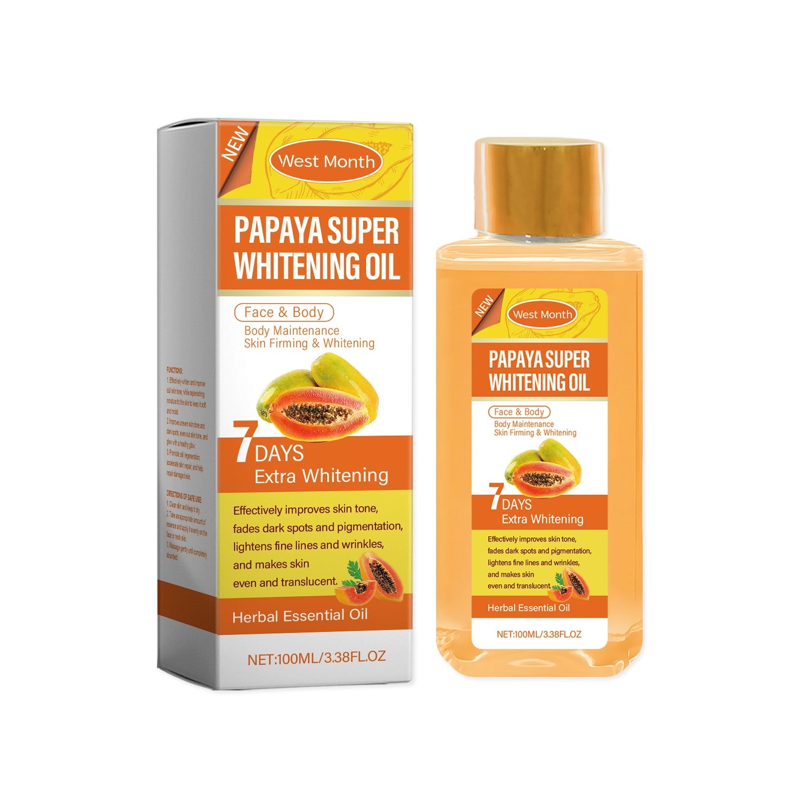 Turmeric Body Oil - EZ Beauty Lashes