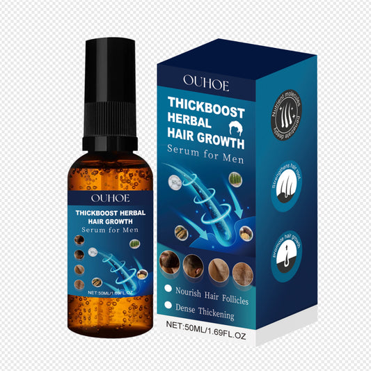 Hair Growth Spray Regulates Scalp Male Hormones