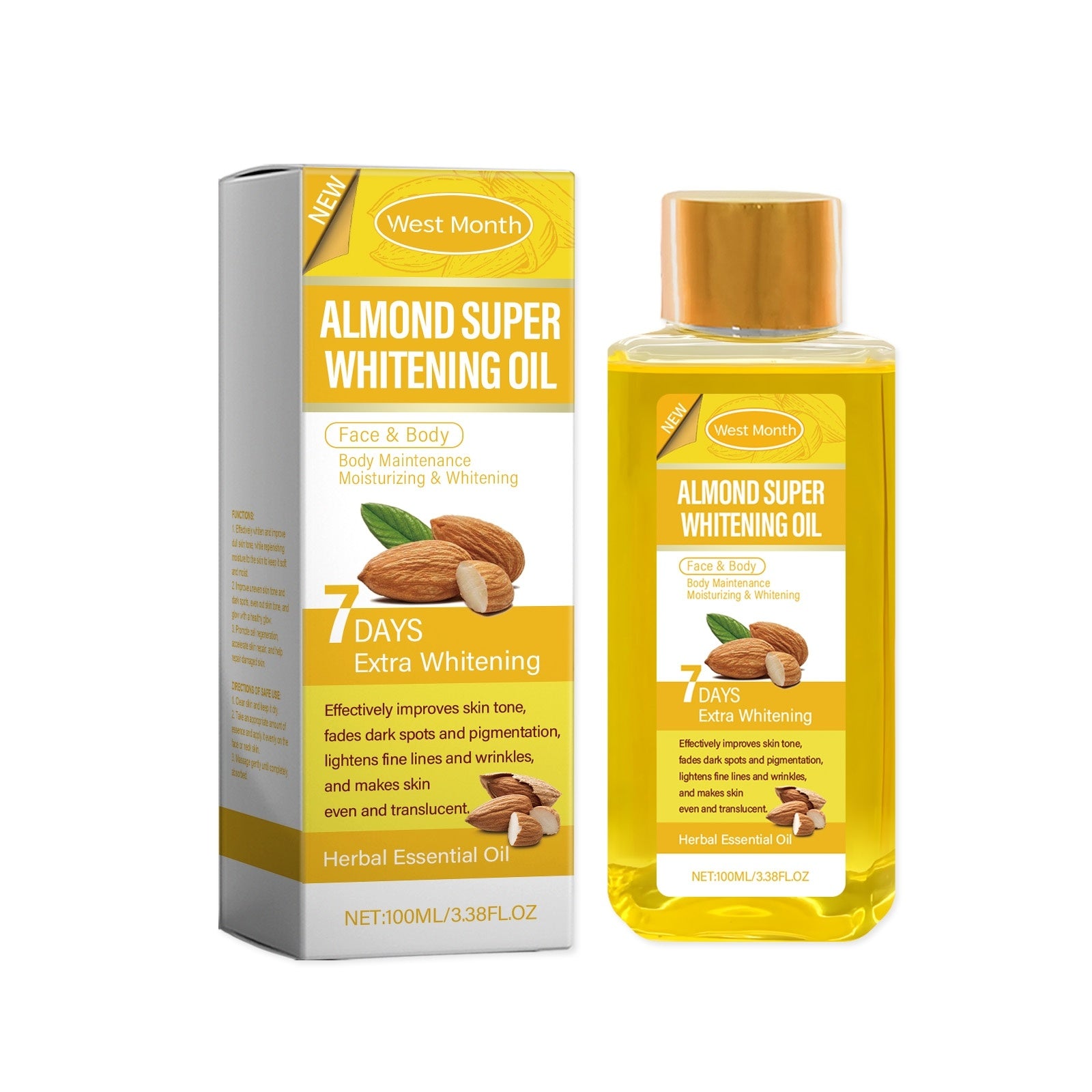 Turmeric Body Oil - EZ Beauty Lashes