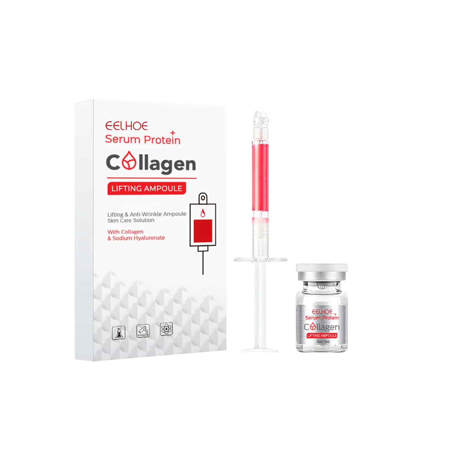 Moisturizing And Lightening Fine Lines Collagen Lifting Bottle - EZ Beauty Lashes