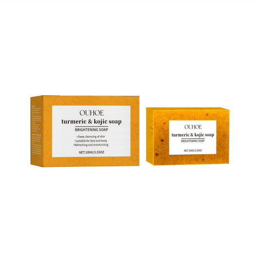 Lemon-turmeric Cleansing Soap For Radiant Skin - EZ Beauty Lashes